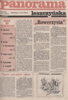 Panorama Leszczyńska 1992.07.26 R.14 Nr30(652)