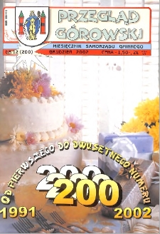 Przegląd G&oacute;rowski 2002.12 R.12 Nr 12(200)