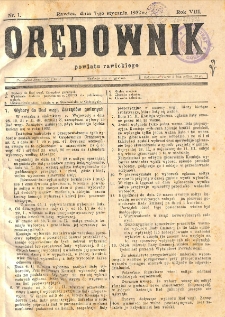 Orędownik Powiatu Rawickiego 1932.01.07 R.8 Nr 1
