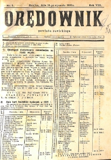 Orędownik Powiatu Rawickiego 1932.01.14 R.8 Nr 2