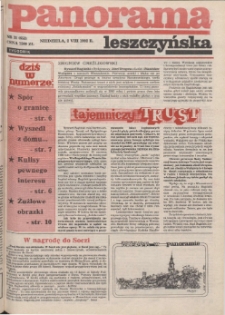 Panorama Leszczyńska 1992.08.02 R.14 Nr31(653)