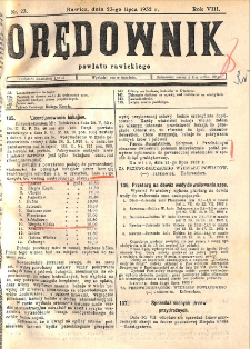 Orędownik Powiatu Rawickiego 1932.07.23 R.8 nr 23