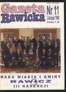Gazeta Rawicka 1998.11 Nr 11 (60)