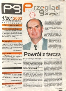 Przegląd G&oacute;rowski 2003 R.13 Nr 1(201)