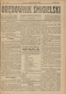 Orędownik Śmigielski 1922.07.20 R.32 Nr 163