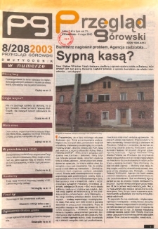 Przegląd G&oacute;rowski 2003.04.23 R.13 Nr 8(208)