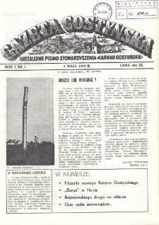 Gazeta Gostyńska 1990 R.1 Nr 1(1)