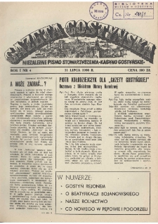 Gazeta Gostyńska 1990 R.1 Nr 4(4)