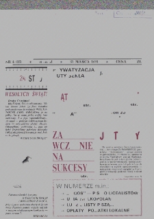 Gazeta Gostyńska 1991 R.2 Nr 4(13)