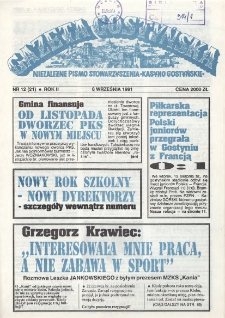 Gazeta Gostyńska 1991 R.2 Nr 12(21)
