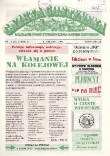 Gazeta Gostyńska 1991 R.2 Nr 18(27)