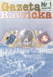 Gazeta Rawicka 2003.01 Nr 1
