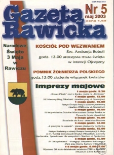 Gazeta Rawicka 2003.05 Nr 5