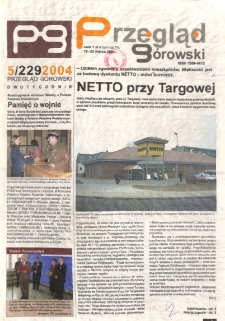 Przegląd G&oacute;rowski 2004.03.10 R.14 Nr 5(229)
