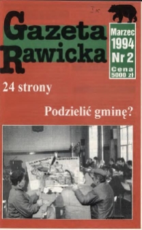 Gazeta Rawicka 1994.03 Nr 2 (2)