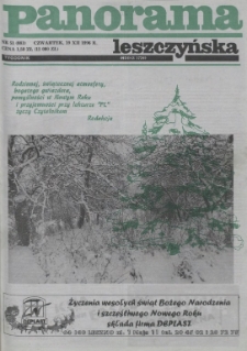 Panorama Leszczyńska 1996.12.19 R.18 Nr51(881)