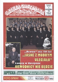 Gazeta Gostyńska 1996 R.7 Nr 20(153)