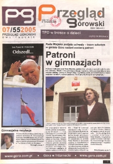 Przegląd G&oacute;rowski 2005.04.06 R.15 Nr 7(255)