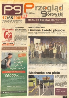 Przegląd G&oacute;rowski 2005.09.07 R.15 Nr 17(265)