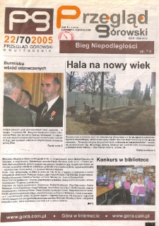 Przegląd G&oacute;rowski 2005.11.23 R.15 Nr 22(270)