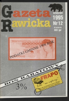 Gazeta Rawicka 1995.12 Nr 12 (23)