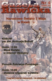 Gazeta Rawicka 2004.04 R.11 Nr 4 (124)