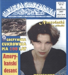 Gazeta Gostyńska 1997 R.8 Nr 18(177)
