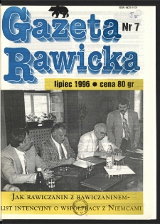 Gazeta Rawicka 1996.07 Nr 7 (31)