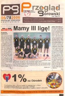 Przegląd G&oacute;rowski 2006.03.23 R.16 Nr 6(278)