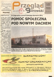 Przegląd G&oacute;rowski 2006.08.24 R.16 Nr 16(288)