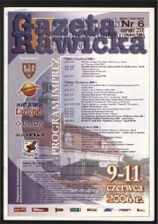 Gazeta Rawicka 2006.06 R.13 Nr 6 (150)
