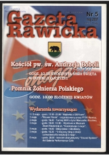 Gazeta Rawicka 2007.05 R.14 Nr 5 (161)