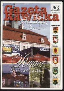 Gazeta Rawicka 2007.06 R.14 Nr 6 (162)