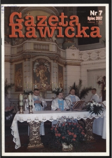 Gazeta Rawicka 2007.07 R.14 Nr 7 (163)