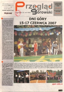 Przegląd G&oacute;rowski 2007.06.21 R.17 Nr 12(308)