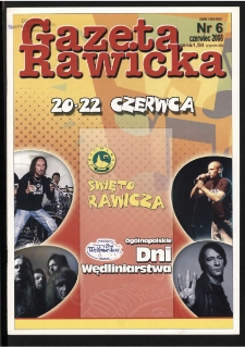 Gazeta Rawicka 2008.06 R.15 Nr 6(174)