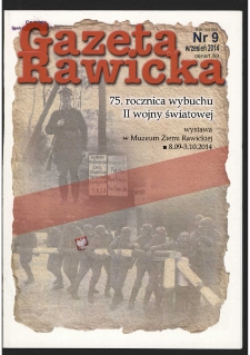 Gazeta Rawicka 2014.09 R.21 Nr 9(249)