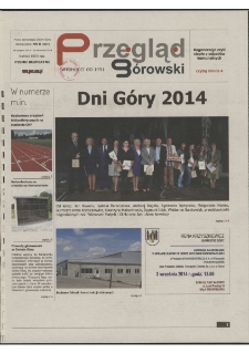 Przegląd G&oacute;rowski 2014.08.28 R.24 Nr 8(407)