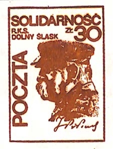 Znaczek pocztowy - Solidarność PKS Dolny Śląsk