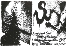 Kartka bożonarodzeniowa - Solidarność 1985 r.