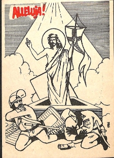 Kartka Alleluja 1986 r.