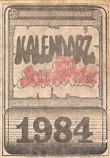 Kalendarzyk Solidarność 1984 r.