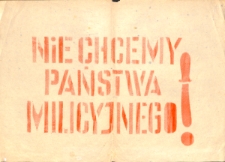 Plakat z cytatem Lecha Wałęsy