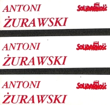 Naklejki wyborcze - Antoni Żurowski