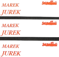 Naklejki wyborcze - Marek Jurek