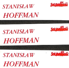 Naklejki wyborcze - Stanisław Hoffman