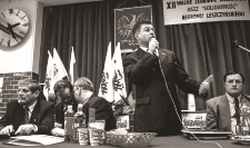 Marian Krzaklewski na XII Walnym Zjeździe Delegat&oacute;w NSZZ &bdquo;Solidarność"