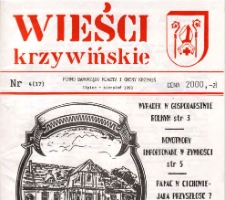 Wieści Krzywińskie 1993.07-08 Nr 4(17)
