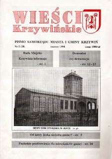 Wieści Krzywińskie 1994.03 Nr 2(20)