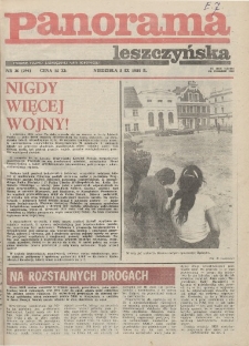 Panorama Leszczyńska 1985.09.08 R.7 Nr36(294)